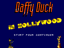 Daffy Duck in Hollywood Title Screen